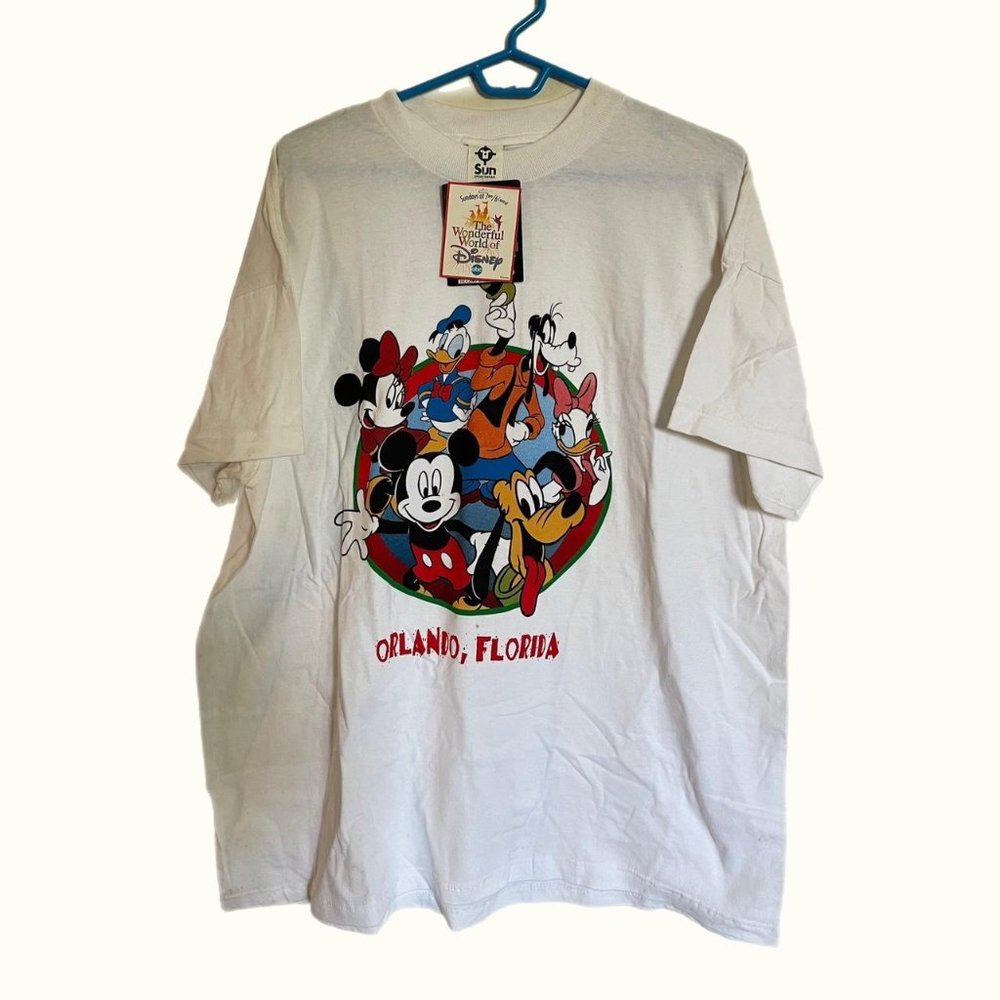 Vintage deadstock Disney world Florida t shirt